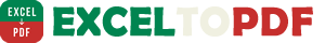 excel to pdf logo